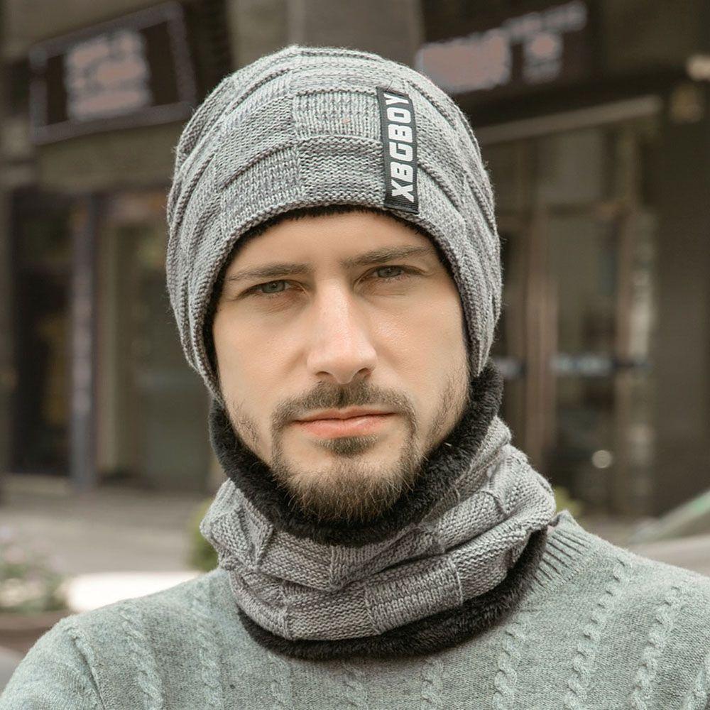 

Флисовый однотонный зимний плюшевый нагрудник шерстяной вязаный комплект для шапки-воротника комплекты для нагрудника плюшевые шапки комплекты для шапки-нагрудника