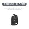 TPU Car Flip Key Case Cover Shell for VW Volkswagen Golf 7 MK7 Tiguan MK2 for Seat Ateca Leon FR Ibiza Skoda Octavia Kodiaq