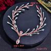 Handmade Rhinestone Bridal Headpiece: Wedding Hair Accessory & Forehead Chain