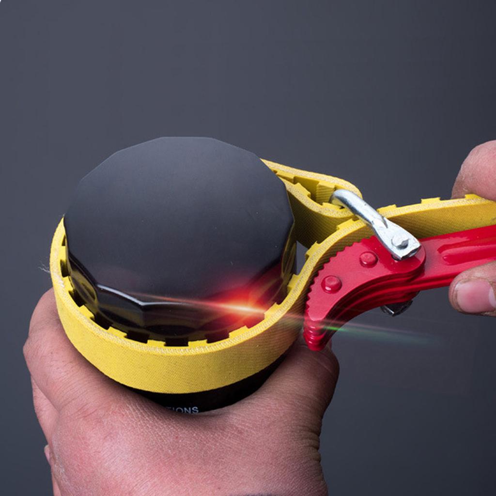 8 Inch Anti Slip Machine Filter Wrench Repair Wrench Disassembly Hand Tools