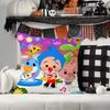 Federa Cuscino Cartone Animato Carino P-Plim P-Plim Cuscini da Ufficio Adatti per Divano Auto Camera da Letto Copricuscino Decorativo