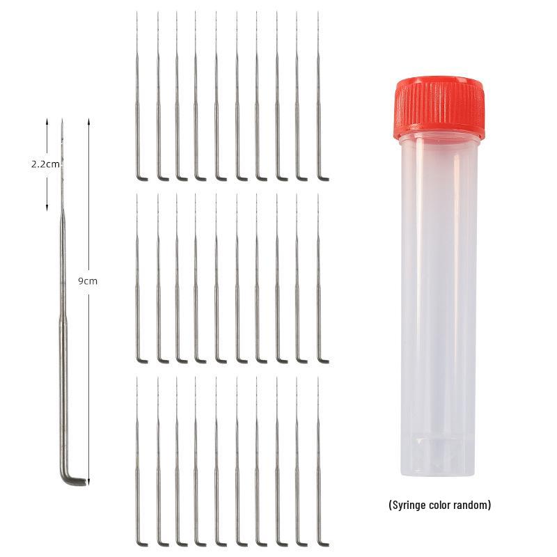 Wool Felt Needle Set with Wooden Handle - 8, 7, 3 Needles for Felting Cats & Dogs