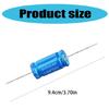 5PCS 100V Capacitors 1.5-15uF Multiple Specification Horizontal Nonpolarity Capacitors for Midrange Loudspeakers