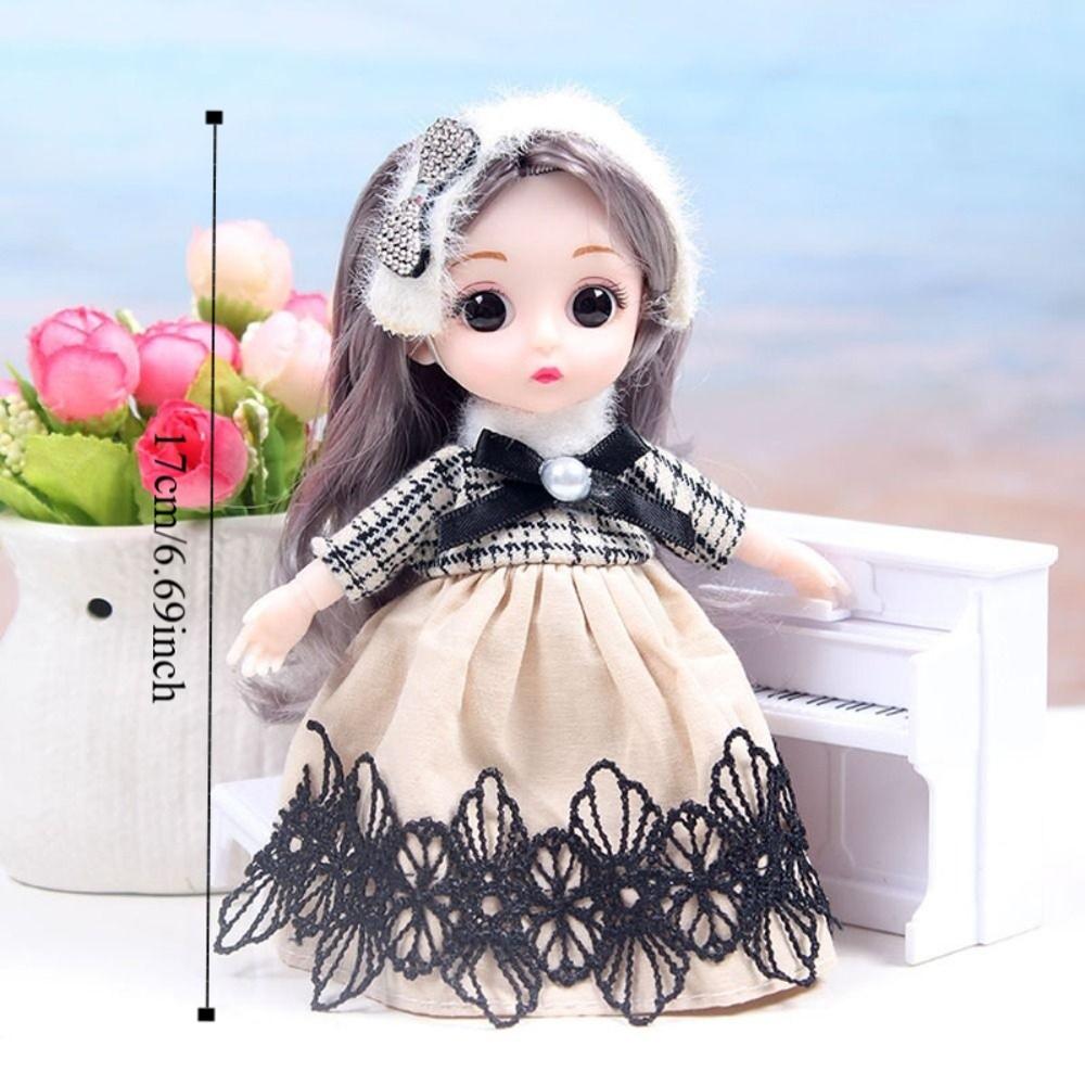 Articulated Doll Toy Set Mini Multi Joint Doll Movable Jointed Princess Dolls Molly Girls' Doll