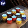 Ceramic Creative C Nese Traditional Royal Dragon Pattern Double Wall Teacup Procelain Tea Cups Retro Tea Bowl Kung Fu Drinkware