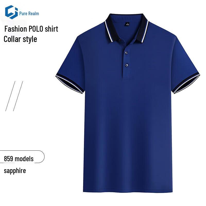 Chunjie Cotton Blend Breathable Polo Shirt