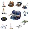 DIY Miniature International Space Station Paper 3D Spaceship Paper Puzzle Handmade   Birthday Gifts