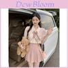 Lolita Style Summer Suit For Women With Pvc Fabric And Button Details For Casual Wear