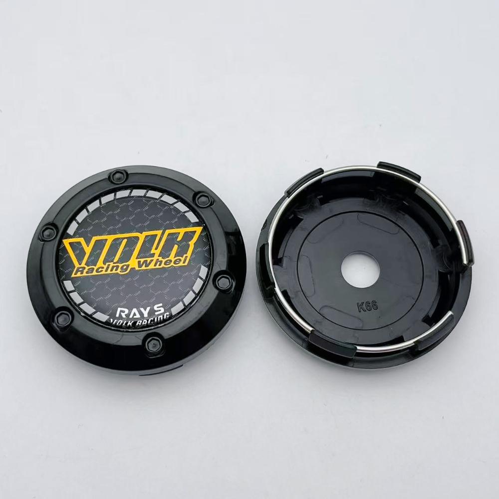 

4pcs 66mm 62mm Car Wheel Center Caps With Volk Rays Logo Emblem Badge Wheel Hubcaps Auto Rim Center Dust Cover Car Accessories Volk Rays Badge&4pcs design High Cap