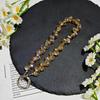 Teardrop Crystal Beaded Mobile Phone Lanyard Pendant Case Keychain Pendant Earphone Accessories Chain Light Luxury Jewelry New