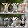 New Product Third Generation Pen Enchanting Cat Cute Cartoon Cat Everything Can Be Lifted Small Cat Car Ornament Desktop Gift