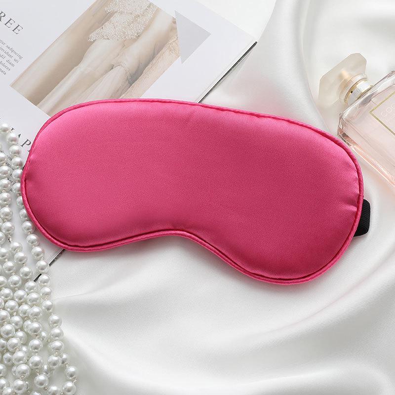 Unisex Soft Breathable Sleep Eye Mask with Adjustable Strap - Blocks Light for Comfort During Travel or Sleep