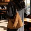 Winter Vintage Wildleder Pendler Umhängetasche Neue Mode Crossbody Tasche für Damen Bequem und Vielseitig Textur Aufbewahrungstaschen