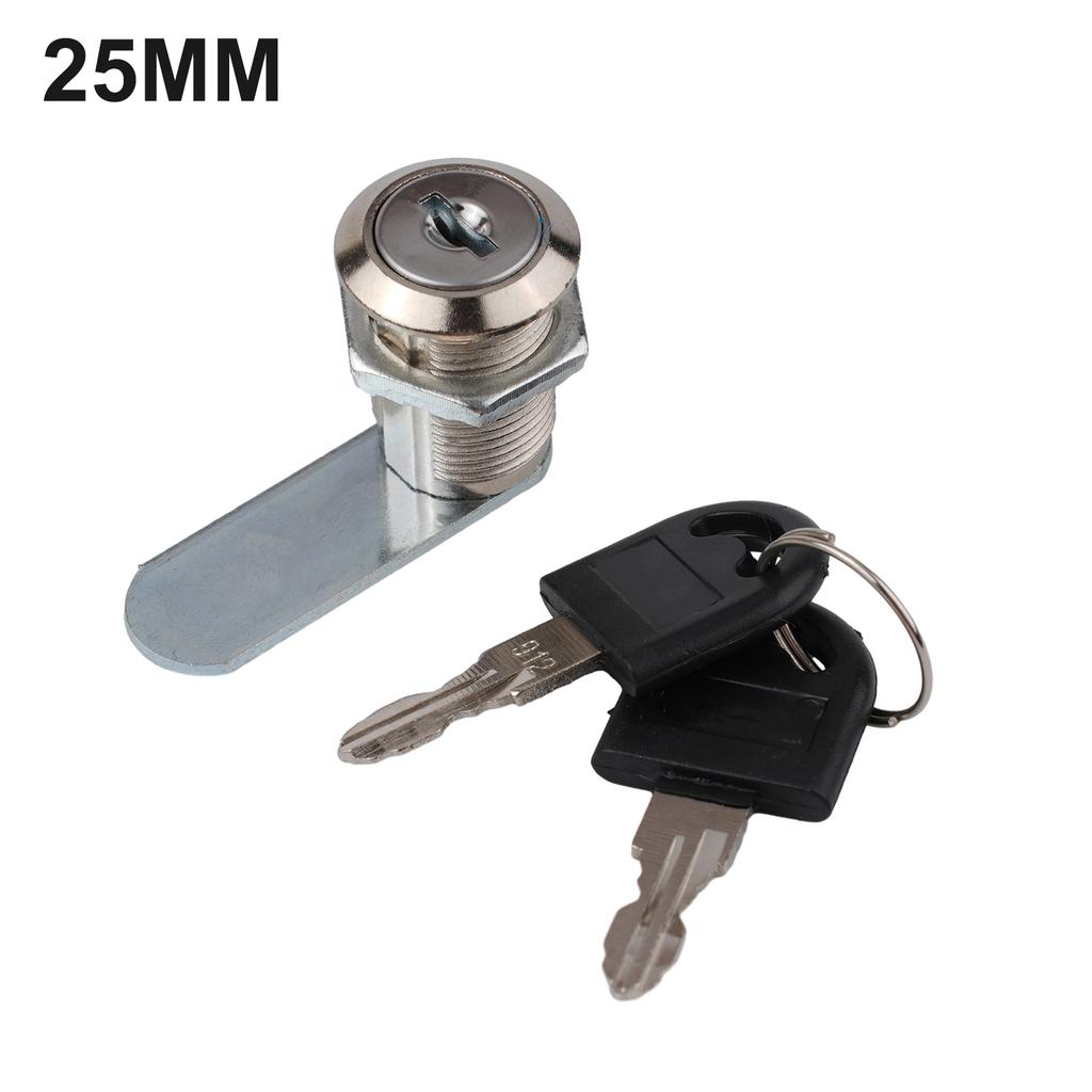 Sliver Cabinet Lock Zinc Alloy 16mm/20mm/25mm/30mm Cam Lock