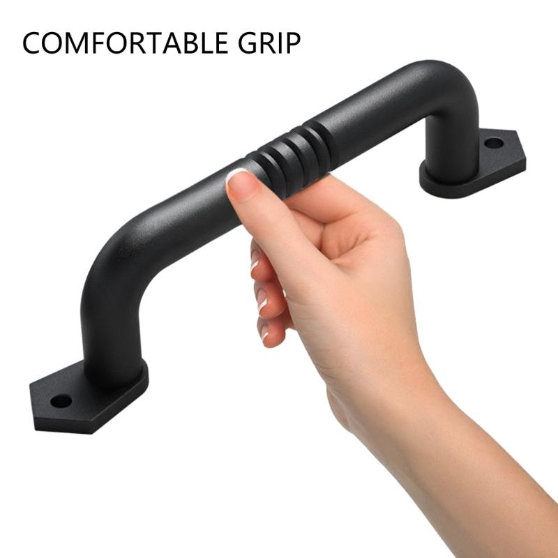 Multipurpose Sturdy Carbon Steel Exterior Door Handle Ideal for Humid Environment Simple Setups Daily Casual Use