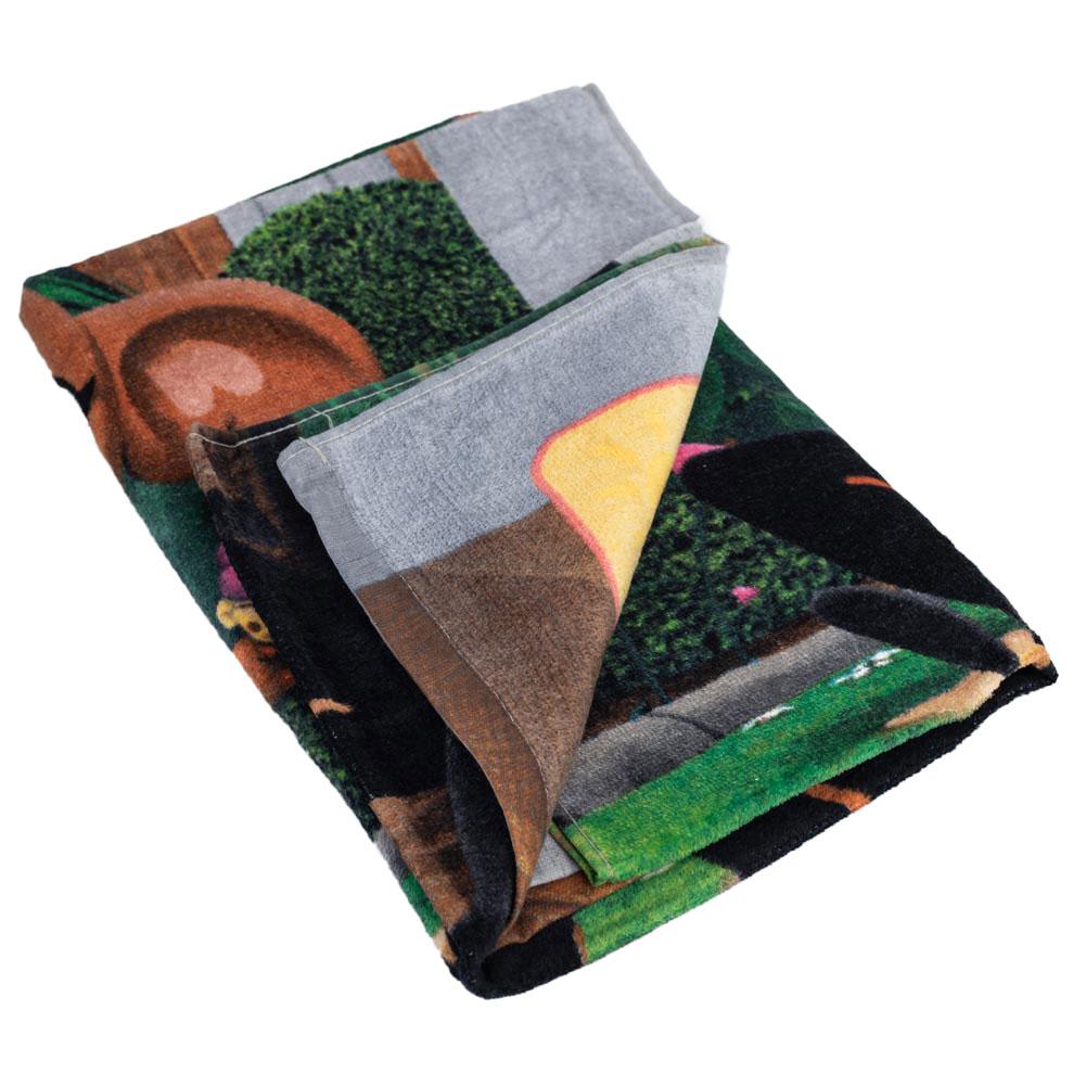 Bing Yum Bing And Sula Velour Beach Towel