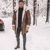 2021 New Men's Fur-Lined Suede Coat In Black - Five Stylish Models