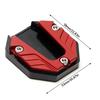Universal Scooter Anti Skid Motorcycle CNC Kickstand Extension Plate Foot Side Stand Anti-Skid Base Support Enlarger Pad