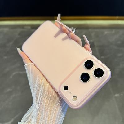 Ultra tenký měkký matný kryt pro iPhone 17 16 15 14 13 12 11 Pro Max Plus Silikonový průhledný kryt v barvě bonbónu