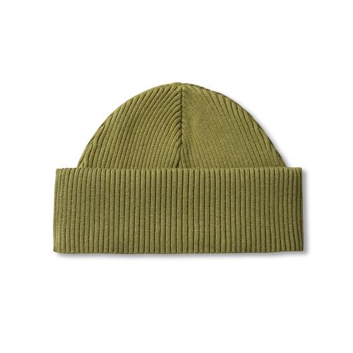 Bancheu Hdr Cotton Double Roll Watch Cap - Olive