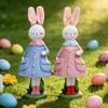 Häschen Figuren Harz Osterhase Niedliche Deko Frühlingshase Tier Tischfiguren Für Küche Wohnzimmer Schlafzimmer Büro Kaminsims