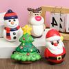 Christmas Toys Santa Claus Christmas Tree Squeezing Bouncing Toy  Stress Relief Gift Christmas Party Decoration Ornament