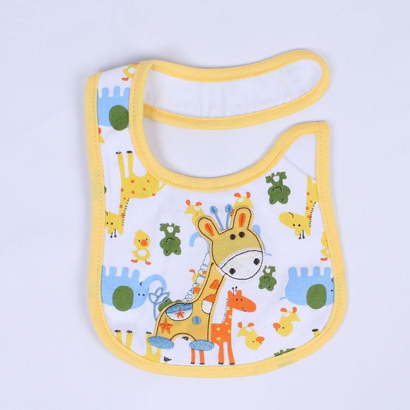 Feeding Baby Cute Embroidered Sleeveless Bibs for Baby Girl Bib Saliva Boy Burp Cloths Things Cartoon