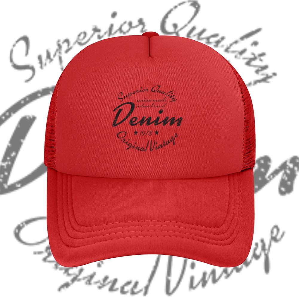 Denim Vintage Quality Brand Union Made Baseball Cap Anime Graphic Hats Adult Unisex Women Sports Outdoor