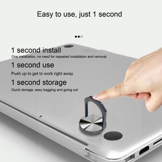 Laptop Stand Foldable Raise Tablets Strong Non-slip Load-bearing Cooling Support Foldable Stainless Laptop Holder Laptop Accessory