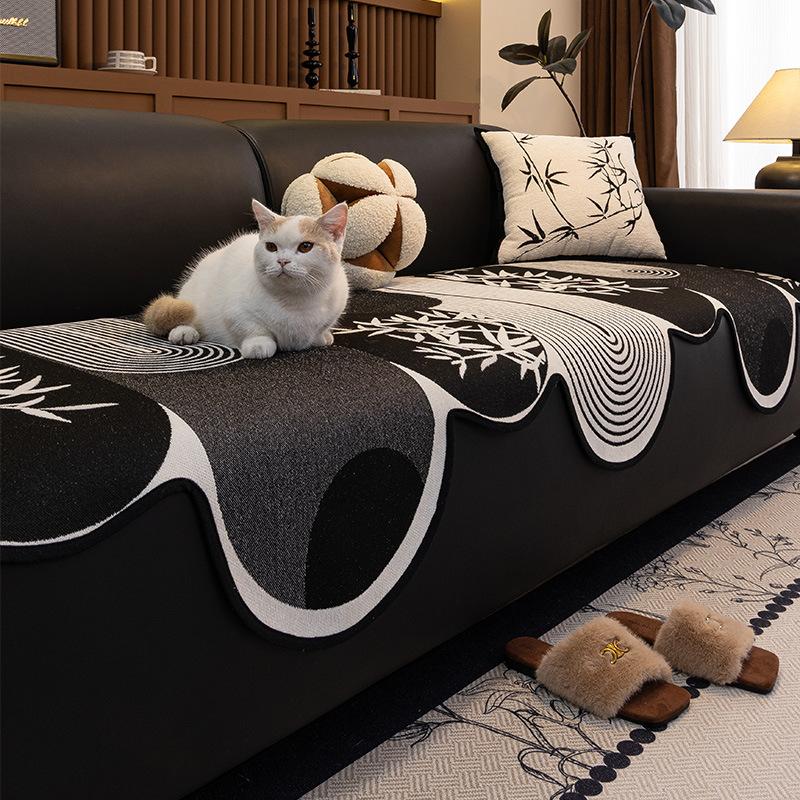 French Special-Shaped New Sofa Cushion, Universal Non-Slip In All Seasons, Advanced Seat Cushion, Sofa Cover Cover Cloth Towel