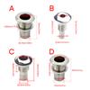 Boat Marine Drain Vent Yacht Water Outlet Port Bilge Drain Vent 316 Stainless Thru-Hull Valve Fitting 1 3/4 3/8 1/2Inch