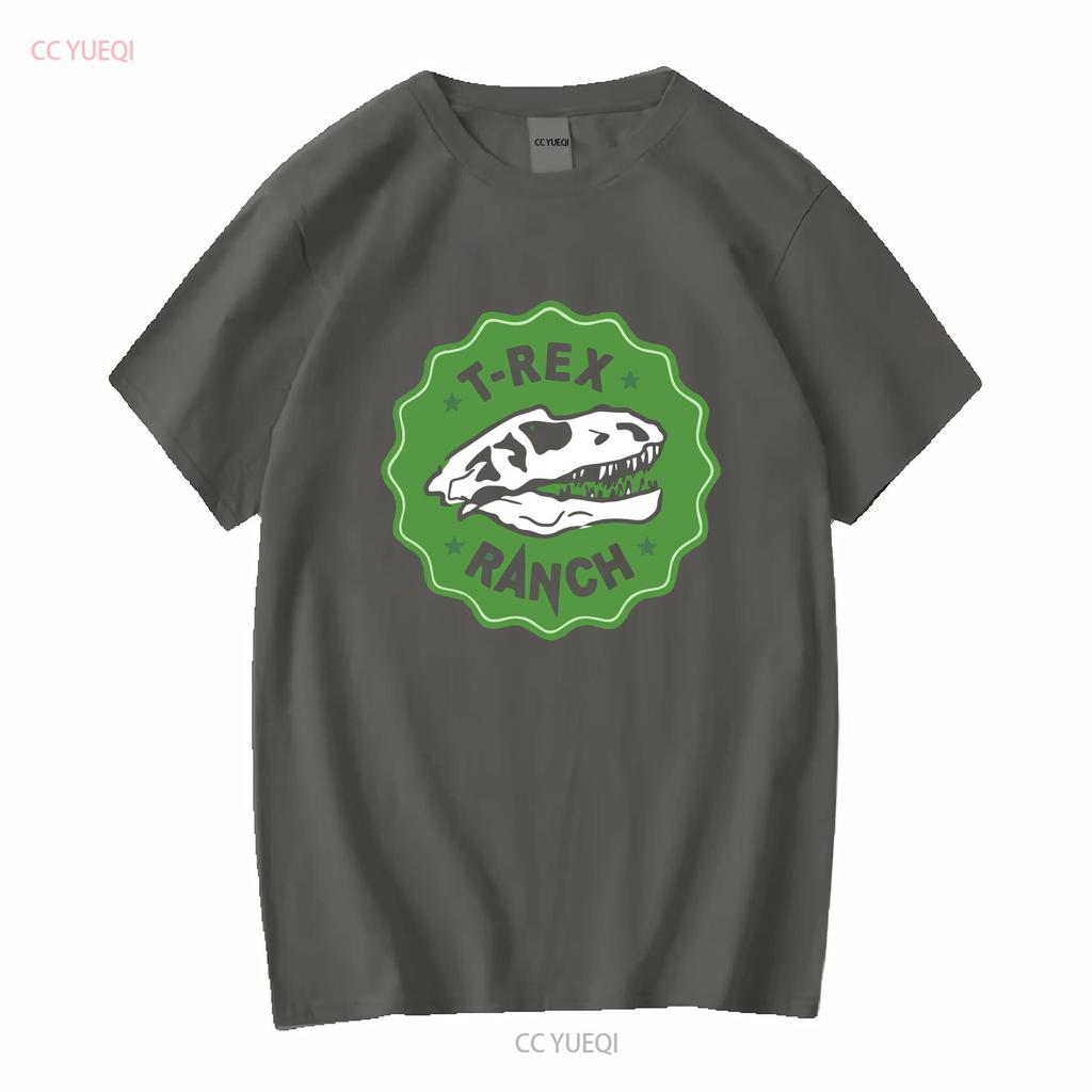 Parkwachter Kinder T-shirt Rex Ranch Dinosaurus Verjaardag Pasen Top vintage Gewassen streetwear grafisch Veelzijdig Rekbaar