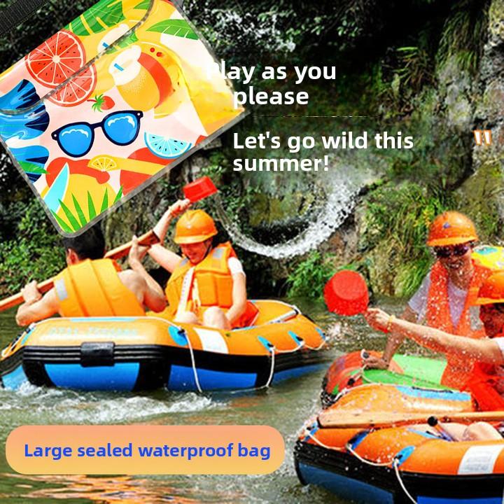Mobile Phone Waterproof Bag, Diving, Rafting, Swimming Touch Screen Waterproof Bag, Mobile Phone Case, Storage Waist Bag