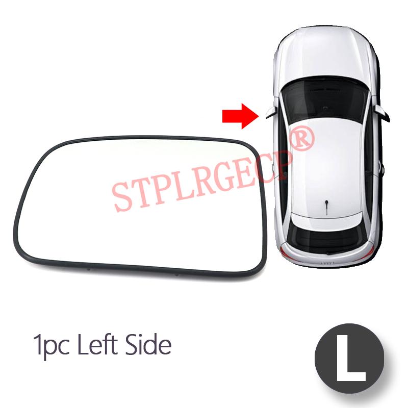 Stplrgecp Passenger Side Driver Side Left or Right Door Side Heated Wing Mirror Glass Lens for Honda CR-V Mk2 RD5 RD7 2002-2006