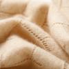Cashmere Scarf Women's Short Autumn and Winter Warm Neck Guard Knitted Versatile Hollow Neck Scarf