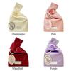 Mit Rosenblüten Handgelenktaschen Waschbare Handgehaltene Kleine Eimertaschen Kristall-Satin Elegante Geschenk-Schmucktaschen