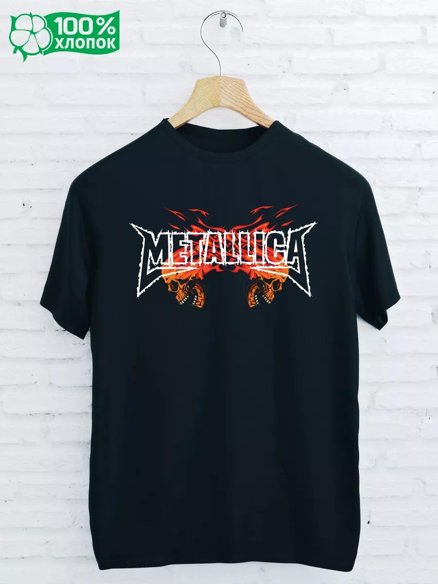 T-shirt with ROCK METALLICA print XL