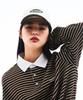 AMES-WORLDWIDE Symbol Logo Twotone Ball Cap Ivory