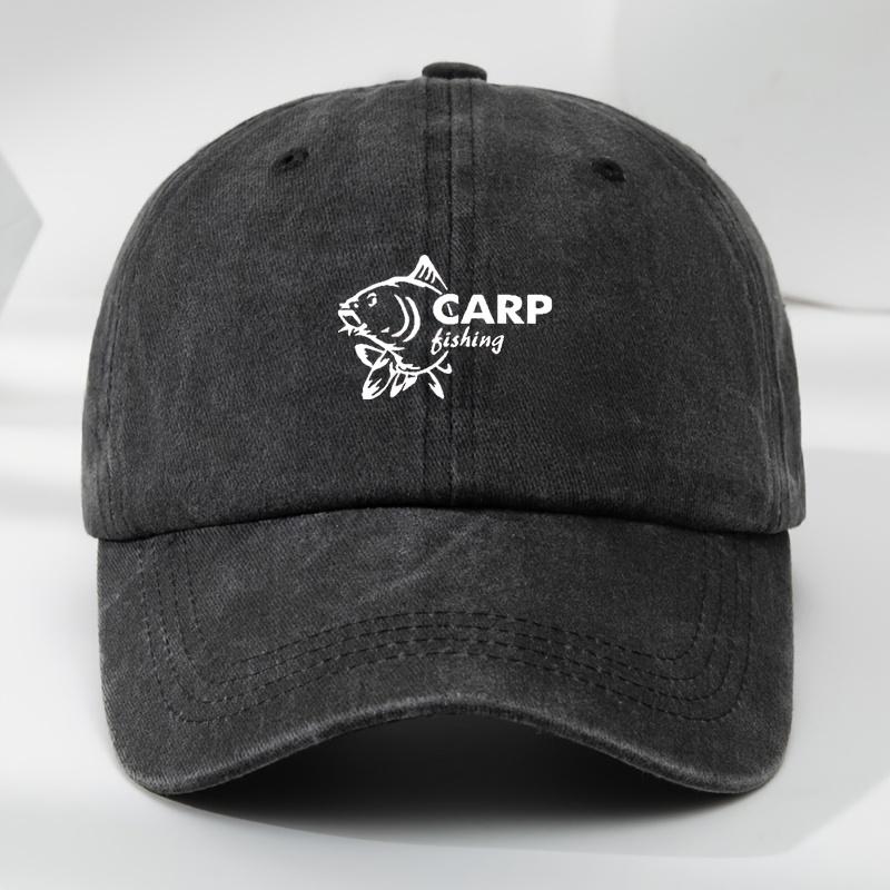 Mesh Baseball Cap Men Breathable Adjustable Summer Outdoor Trucker Cap чёрный