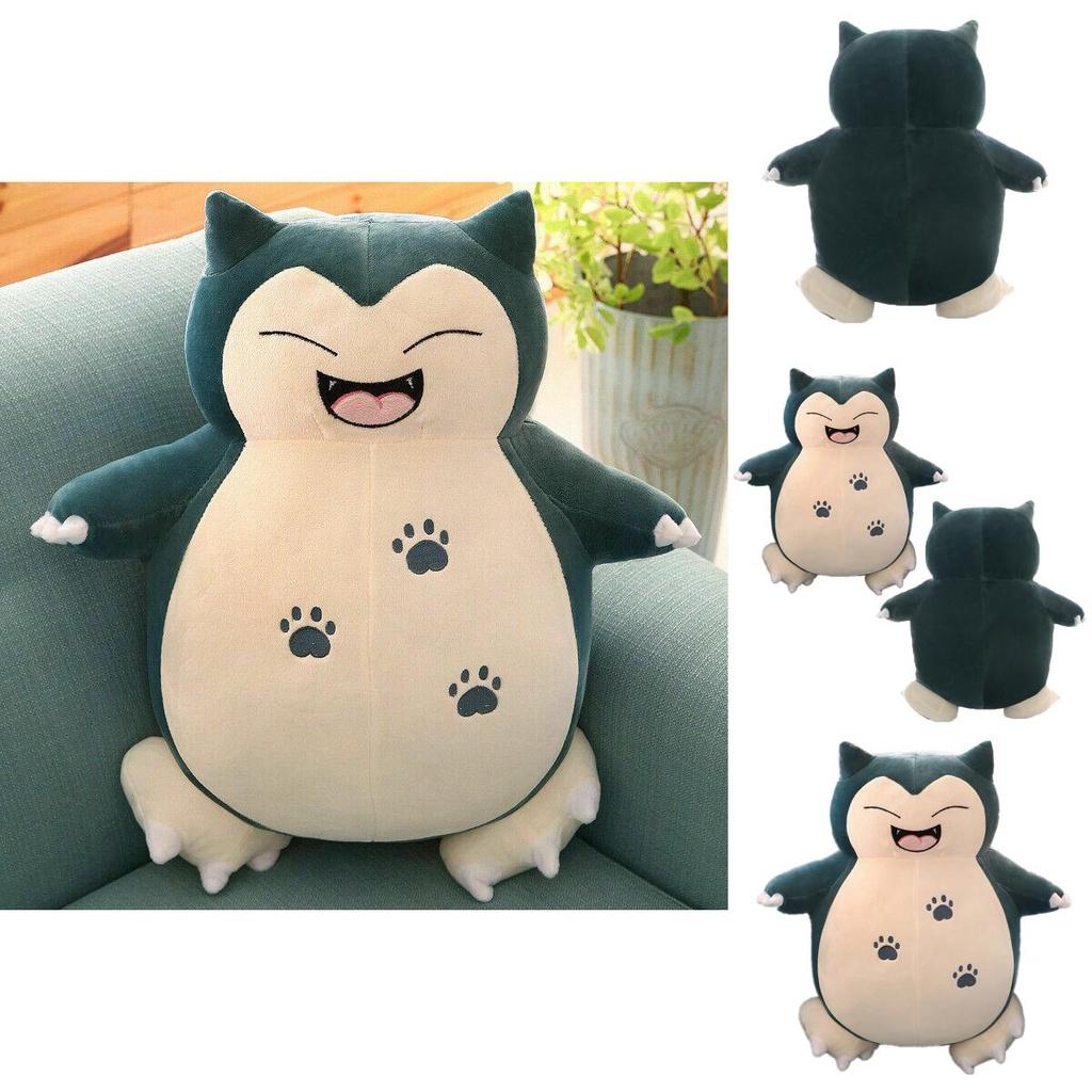 Adorable Smiley Snorlax Pokemon Plush Stuffed Animal Doll Perfect For Kids And Babies