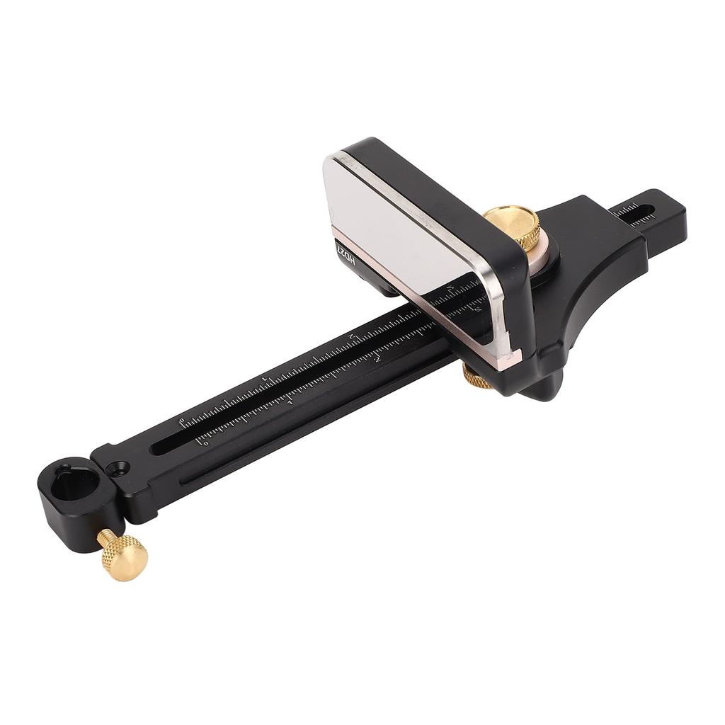 Woodworking Marking Gauge Metric Imperial Scale Aluminum Alloy Multifunctional Wood Scribe Tool