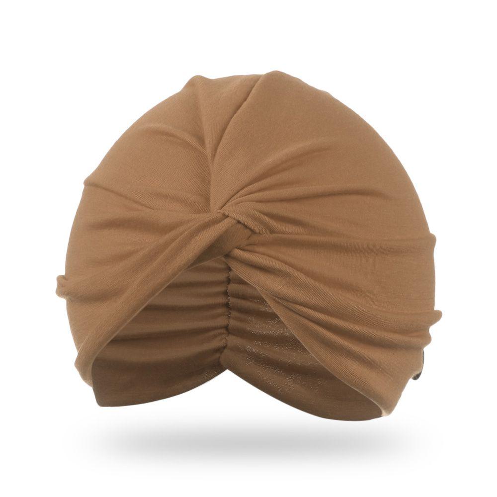 Fashion Ear Protection Elastic Hair Loss Hat Head Wrap Cancer Chemo Cap Muslim Turban Bandana Scarf