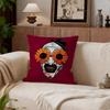 Horror Terrifier Cushion Cover Cushion Cover Set 4Pcs 50x50 45x45 40x40 Pillowcase Decorative Sofa Home Decor