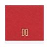 Daks Red Cutting Logo Card Wallet Dcwa2f002