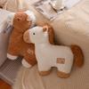 Nordic Style Plush Horse Doll - Cute Home Decor & Hugging Pillow, Perfect Birthday Gift for Women