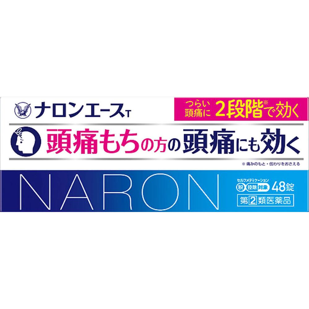 

Taisho Naron Ace T 48 tablets Ibuprofen Main Indications: - Headache, menstrual pain, toothache, pain after tooth extraction, lower back pain, stiff s 1