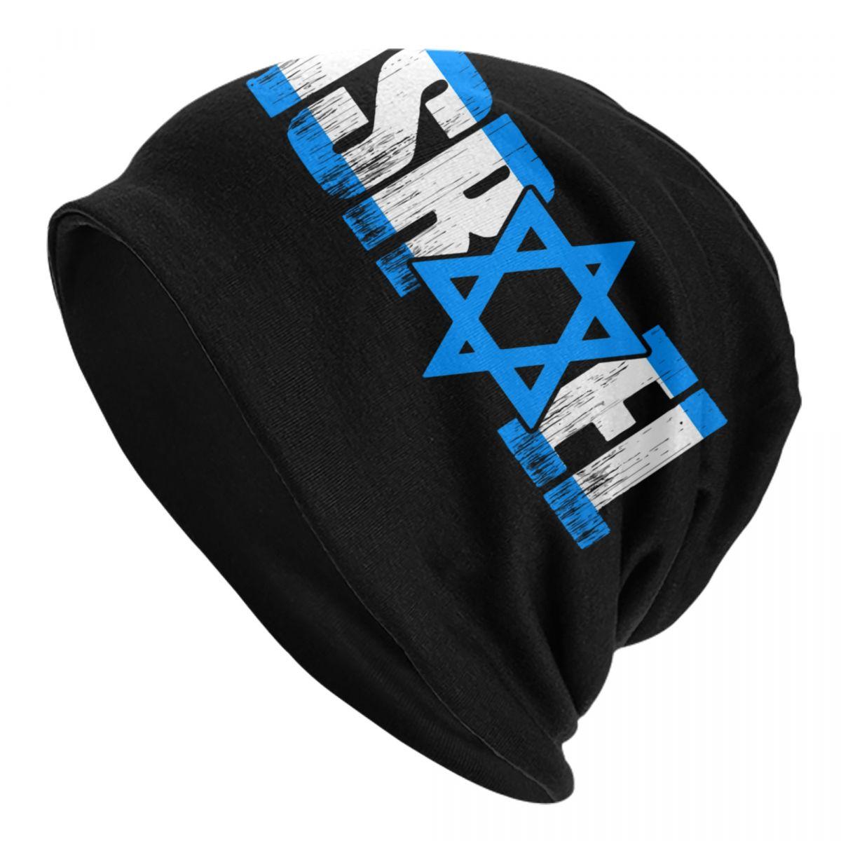 

Custom Star Of David Israel Flag Bonnet Hat Knit Hats Unisex Women Fashion Unisex Adult Israeli Pride Warm Winter Beanies Cap Beanies Hat
