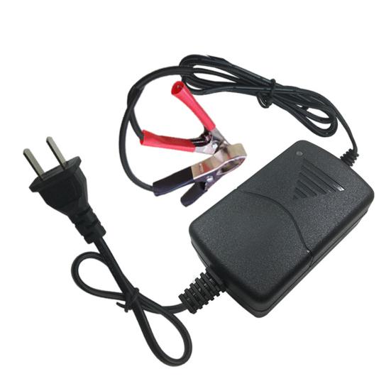 Battery Charger Universal Safe Charging ABS Motorcycle Electric Car Adapter for Car