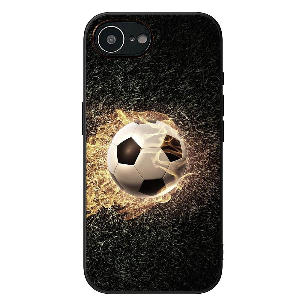 Soft Cover for Samsung Galaxy S22 S21 S20 FE Ultra Plus A35 A36 A55 A37 A33 A34 A57 Coque Phone Case Sunset Football Fans