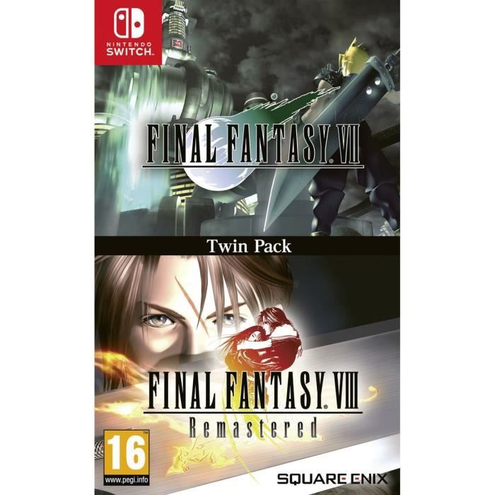FINAL FANTASY VII et FINAL FANTASY VIII Remastered Jeu Switch